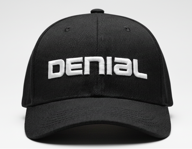 DENIAL cap